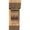 Ekena Millwork Funston Slat Rough Sawn Bracket w/ Offset Brace, Western Red Cedar, 6"W x 16"D x 16"H BKT0604X16X16FST06RWR - alternate 4